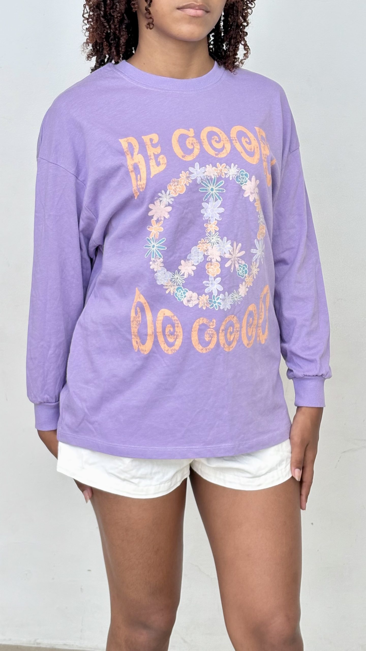 Buzo de Algodón Lila con Estampado - Image 2